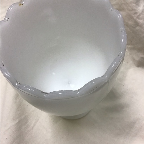 Vntge Milk Glass Goblet. Final at $7.00. - Picture 5 of 7